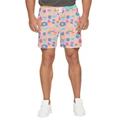 Ice Cream Donut Sweets Candie Men s Runner Shorts by Apenda