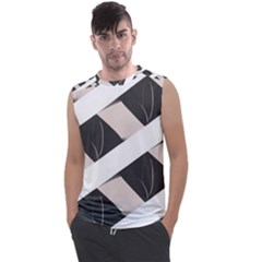 A Minimalist Pattern With Simple Lines And Shapes, Creating A Clean And Modern Aesthetic 07 Men s Regular Tank Top by myclothy