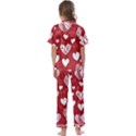 Valentine Kids  Satin Short Sleeve Pajamas Set View2