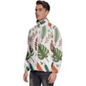 Leaves Autumn Men s High Neck Windbreaker View2