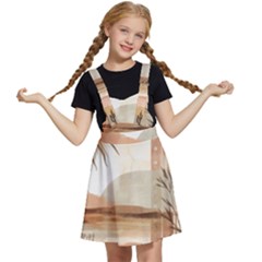 Abstract Sun Boho Bohemian Design Kids  Apron Dress by Salmanaz77