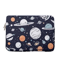 Space Galaxy Universe Stars Sky 13  Vertical Laptop Sleeve Case With Pocket by Paksenen