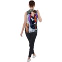 Halloween T-shirts design  Mock Neck Chiffon Sleeveless Top View2