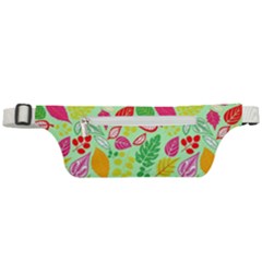 Flower Flora Floral Nature Pattern Seamless Active Waist Bag by Bedest