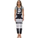 Black And White Simple Make Me Smile T Shirt 20250203 014057 0000 Women s Pinafore Overalls Jumpsuit View1