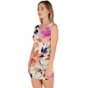 Abstract Floral Background Bodycon Dress View2