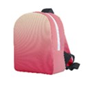 Cream Yellow To Crimson Red Linear Gradient Kids  Age 2-4 Lightweight Preschool Backpack View1