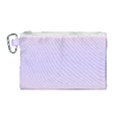 Pale Pink To Pale Violet Bilinear Gradient Canvas Cosmetic Bag (Medium) View1