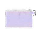 Pale Pink To Pale Violet Bilinear Gradient Canvas Cosmetic Bag (Medium) View2