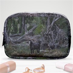 Meadow Landscape, Los Altares, Chubut Province, Argentina Make Up Pouch (small) by dflcprintsclothing