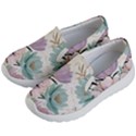 Flowers Pattern Floral Kids Lightweight Slip Ons View2