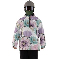 Flowers Pattern Floral Men s Ski And Snowboard Waterproof Breathable Jacket by Sabxi