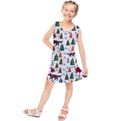 Little Red Riding Hood Seamless Kids  Tunic Dress by Sabxi