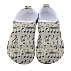 Music Melody Notes Sheet Music Men s Sock-style Water Shoes by Sabxi