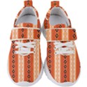 Geometrical Geometric Pattern Kids  Velcro Strap Shoes View1