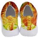 Leaves Plant Pattern Croton Nature No Lace Lightweight Shoes View4