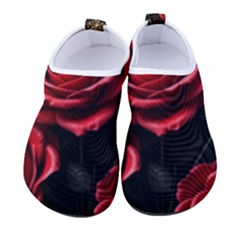 Red Roses Men s Sock-style Water Shoes by Sabxi