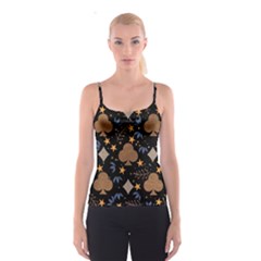 Seamless Pattern Repeat Repetition Spaghetti Strap Top by Sabxi