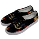 Korean Art Flowers Asian Pattern Men s Classic Low Top Sneakers View2