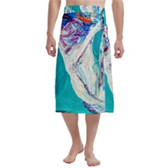 Sailing Boat Traditional Men s Hawaiian Lavalava Ie Faitaga Wrap Skirt by bestdesignintheworld