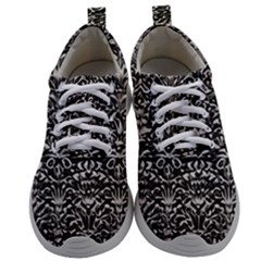 Gothic Leaf Pattern 2 Mens Athletic Shoes by violetheavensky