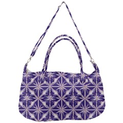 Royal Fractal Pattern 4 Removable Strap Handbag by violetheavensky