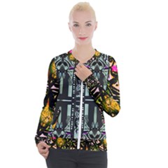 Eclectic Beauty Casual Zip Up Jacket by fashionfr3ak