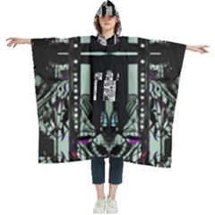 Black Constellation Screenshot 2025-03-14 At 12 02 18?am Eclectic Beauty Updated Beautiful People Women s Hooded Rain Ponchos by fashionfr3ak