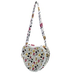 Eye Seesit Heart Shoulder Bag by Posterlux