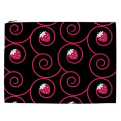 20130503 Oriental Black Cosmetic Bag (xxl) by strawberrymilk