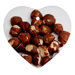 Hazelnuts Heart Ornament Front