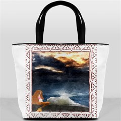 Stormy Twilight [framed] Bucket Bag by mysticalimages