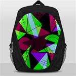 Modern Art Backpack Bag Front