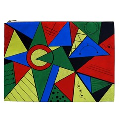 Modern Art Cosmetic Bag (xxl) by Siebenhuehner