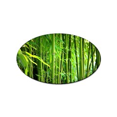 Bamboo Sticker (oval) by Siebenhuehner