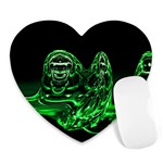 Modern Art Mouse Pad (Heart) Front