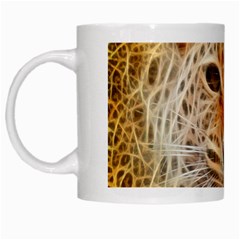 Jaguar Electricfied White Coffee Mug by masquerades