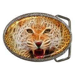 Jaguar Electricfied Belt Buckle (oval) by masquerades