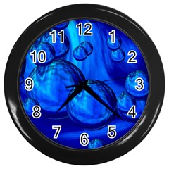 Magic Balls Wall Clock (black) by Siebenhuehner