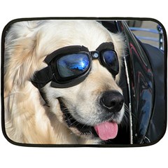 Cool Dog  Mini Fleece Blanket (two Sided) by Siebenhuehner