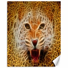 Electrified Fractal Jaguar Canvas 16  X 20  by TheWowFactor