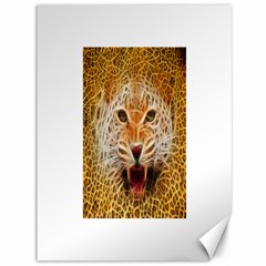 Electrified Fractal Jaguar Canvas 36  X 48  by TheWowFactor