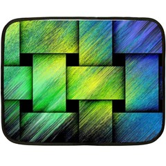 Modern Art Mini Fleece Blanket (two Sided) by Siebenhuehner