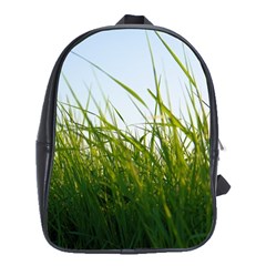 Grass School Bag (xl) by Siebenhuehner