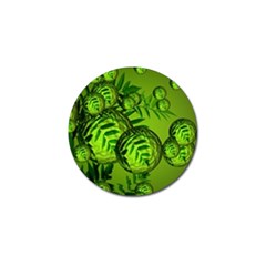 Magic Balls Golf Ball Marker 4 Pack by Siebenhuehner