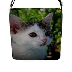 Young Cat Flap Closure Messenger Bag (large) by Siebenhuehner