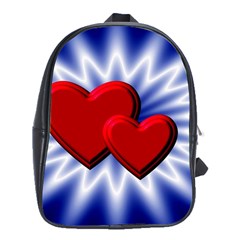 Love School Bag (xl) by Siebenhuehner