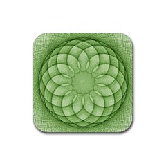 Spirograph Drink Coaster (square) by Siebenhuehner