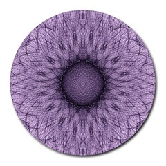 Mandala 8  Mouse Pad (round) by Siebenhuehner