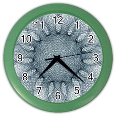 Mandala Wall Clock (color) by Siebenhuehner